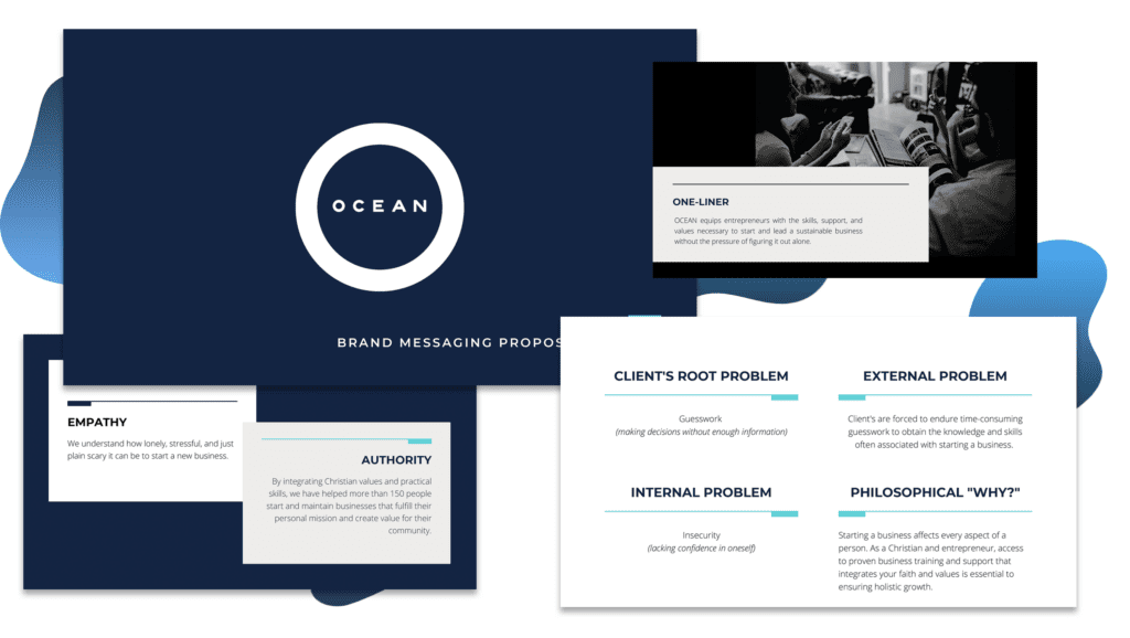 A visual example of branding for churches