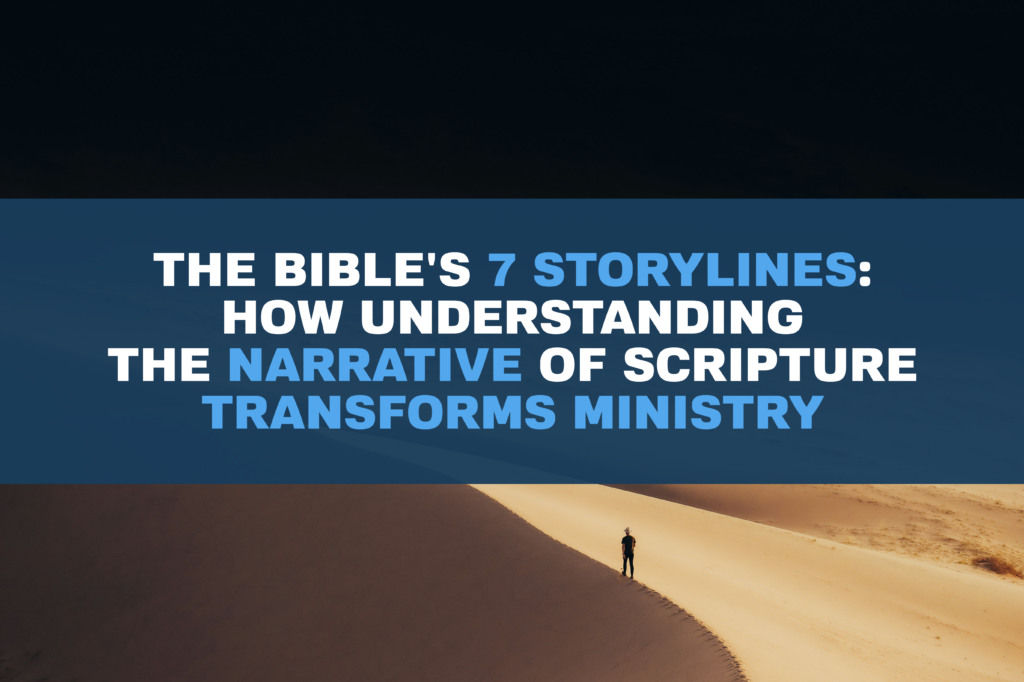 Illustration of the seven story arcs in the Bible