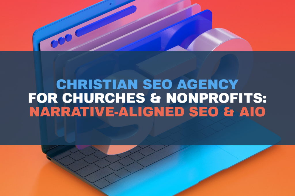 Nonprofit SEO strategy for churches and Christian ministries"
