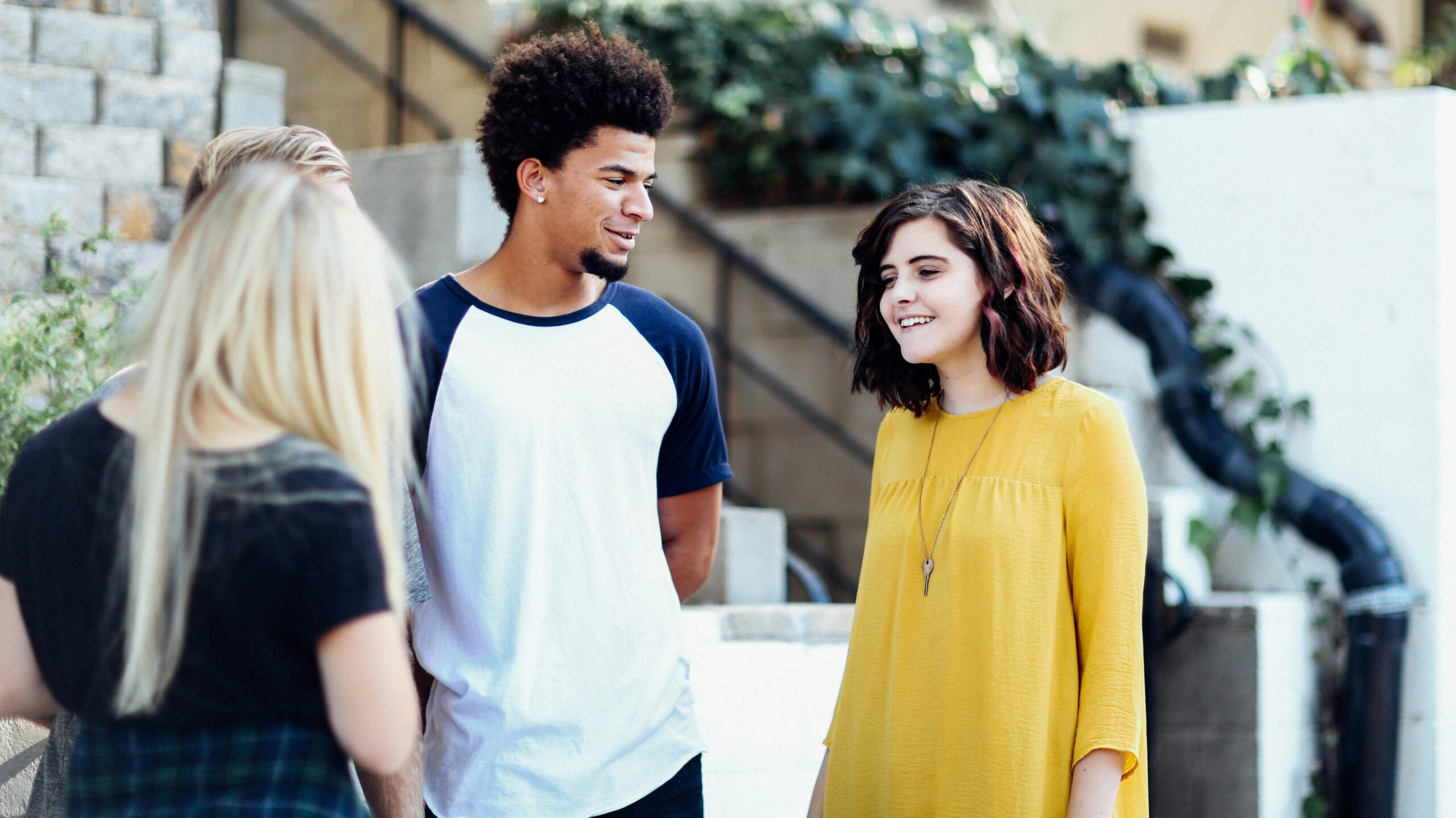 Church community gathered together building connection through shared stories