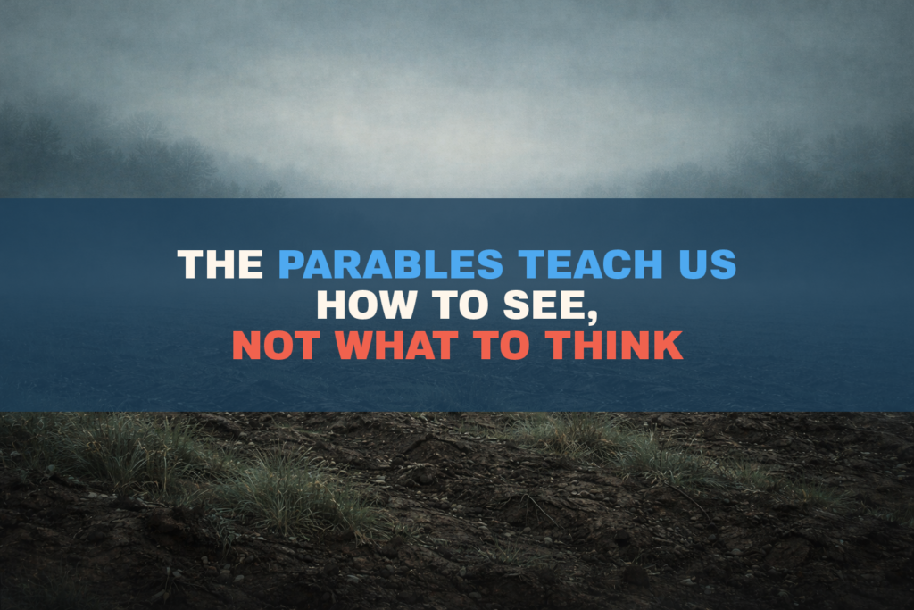Why did Jesus speak in parables about the kingdom of God